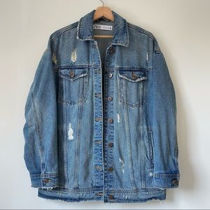 Zara jeans jacket.